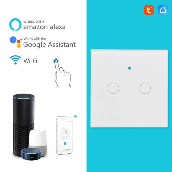 EACHEN Wall Touch Switch SWT-02-EU(Tuya/SmartLife)