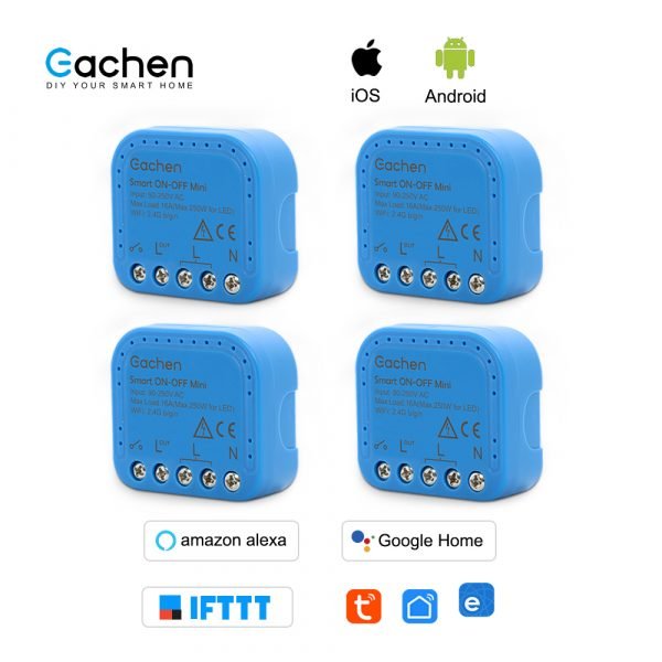 Eachen Smart ON-OFF Mini Switch(Tuya App/eWeLink App)